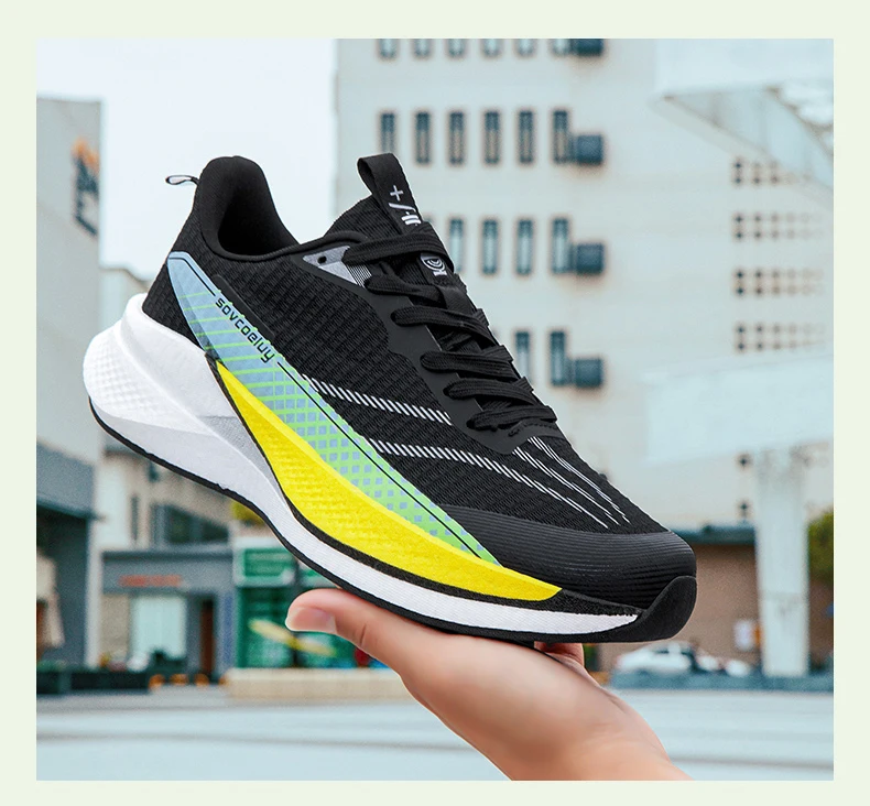Marathon-Laufschuhe für Herren, Sport-Carbonsohle, atmungsaktiv, leicht, bequem, Damen-Sportschuhe mit Dämpfung und Stabilität – Detail 21