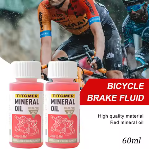1/2/3/4/5/6PC 60ML Bicycle Brake Mineral Oil System Fluid Cycling Mountain Bikes Hydraulic Disc Brake Oil Fluid