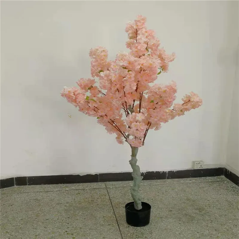 Artificial Sakura Tree, Waterproof Garden, Wedding Center, Living Room, Shop Landscape, DIY Decoration