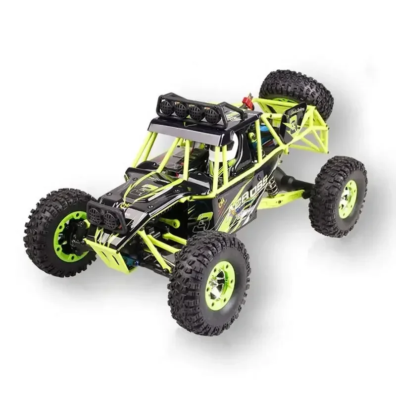 WL 12428 WLtoys 1/12 4WD RC Racing Car High Speed Off-Road Remote Control Alloy Climbing Truck LED Light Buggy Toys Kids Gift