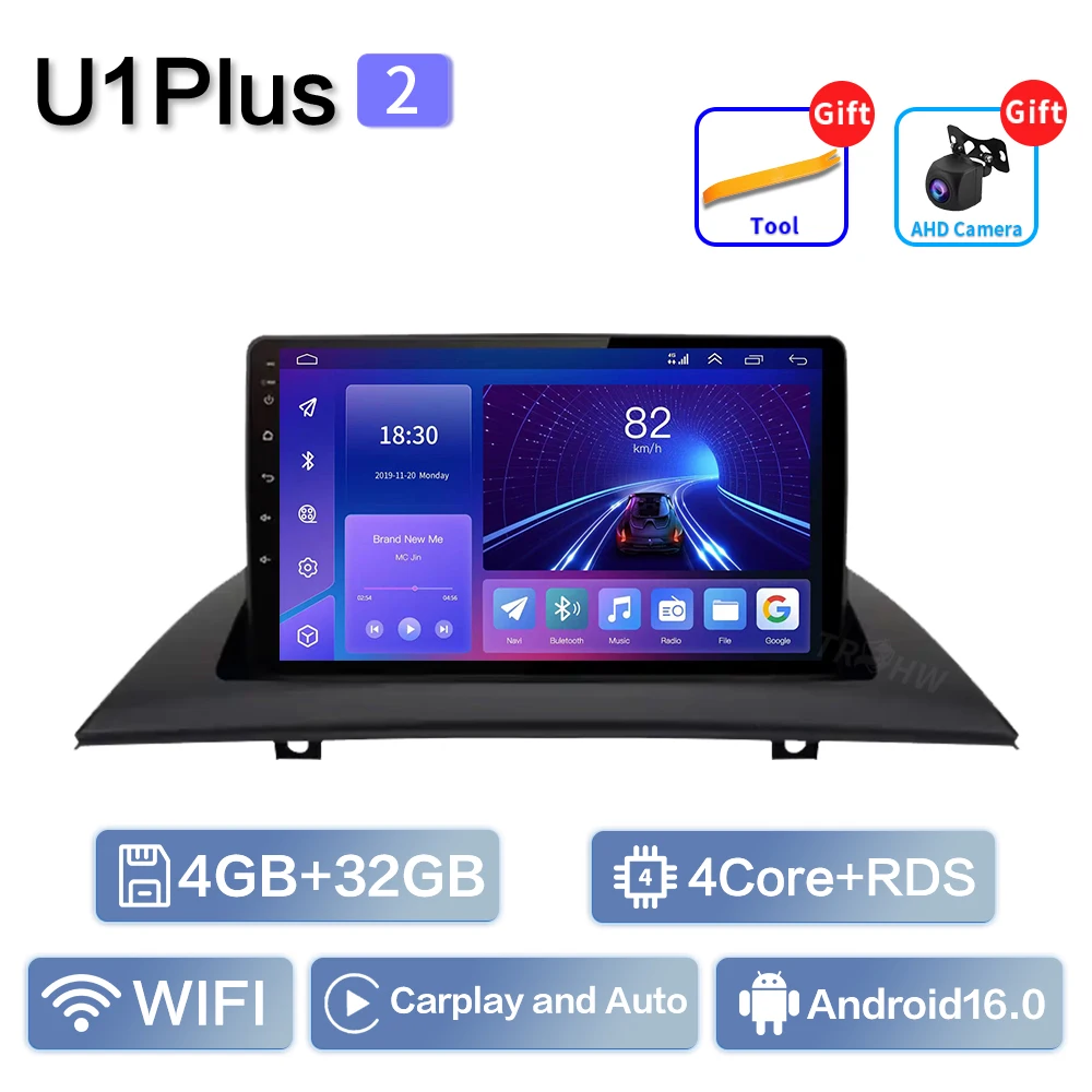 Carplay Voor BMW X3 E83 2004 2005 2006 2007 2008 2009 2010 2011 2012 Autoradio Multimedia Video Player Navi GPS Stereo