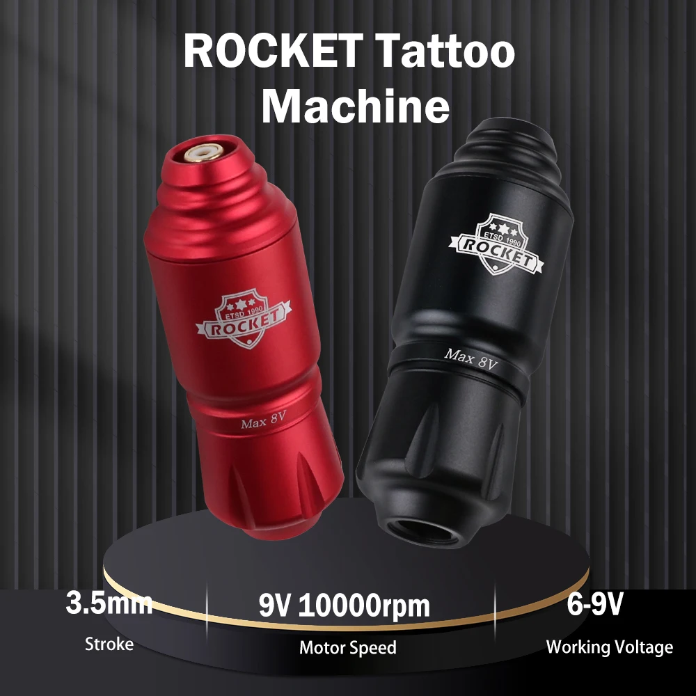 مجموعة أدوات الوشم اللاسلكية، مجموعة أدوات الوشم الكاملة، قلم الوشم 10000 دورة في الدقيقة، مصدر طاقة الوشم اللاسلكي القابل لإعادة الشحن