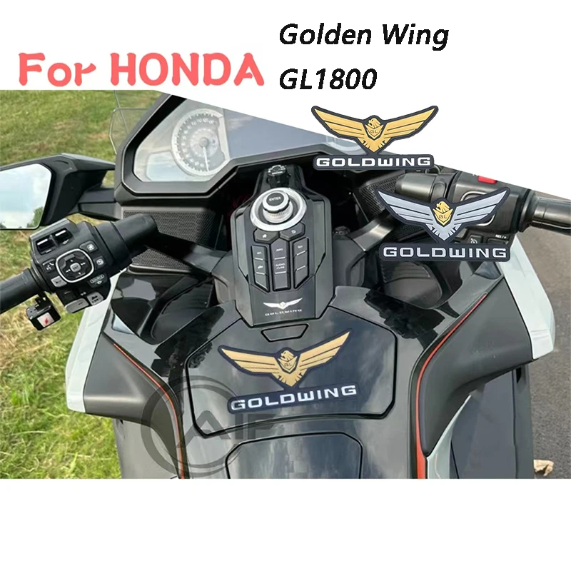 Suitable for HONDA Golden Wing GL1800 F6B rubber material for storage box stickers and tail box stickers