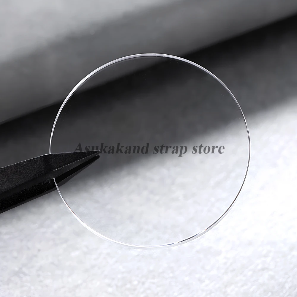 28/ 30/ 30.5/ 32/33mm 34mm 35mm 36mm 36.5mm 38mm Sapphire Glass Mirror Lens Suitable for Flat Lenses 2.0 Thicknesses Watch Glass image 3