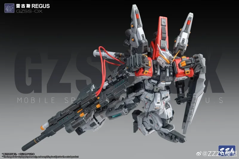 ZZA REGUS 1/100 MG GZSS-OX-001 Assembly Plastic Toy Model Kit