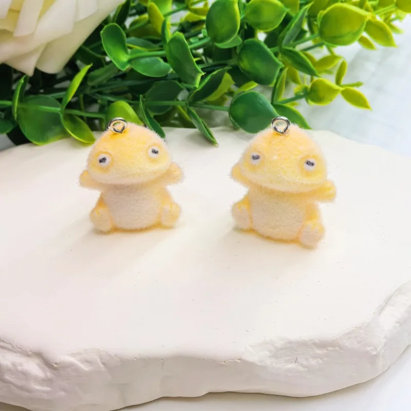 15pcs 3D kawaii Resin Charms cute Cartoon Animal Lizard Pendant for making Necklace earrings keychain diy Jewelry accessories