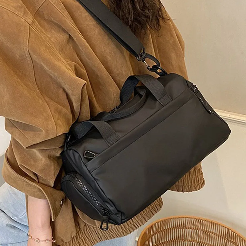 

Trendy Messenger Bags Multi-pockets Men's Handbags Crossbody Bag Teenage Waterproof Sport Travel Cycling Shoulder Messenger Bag