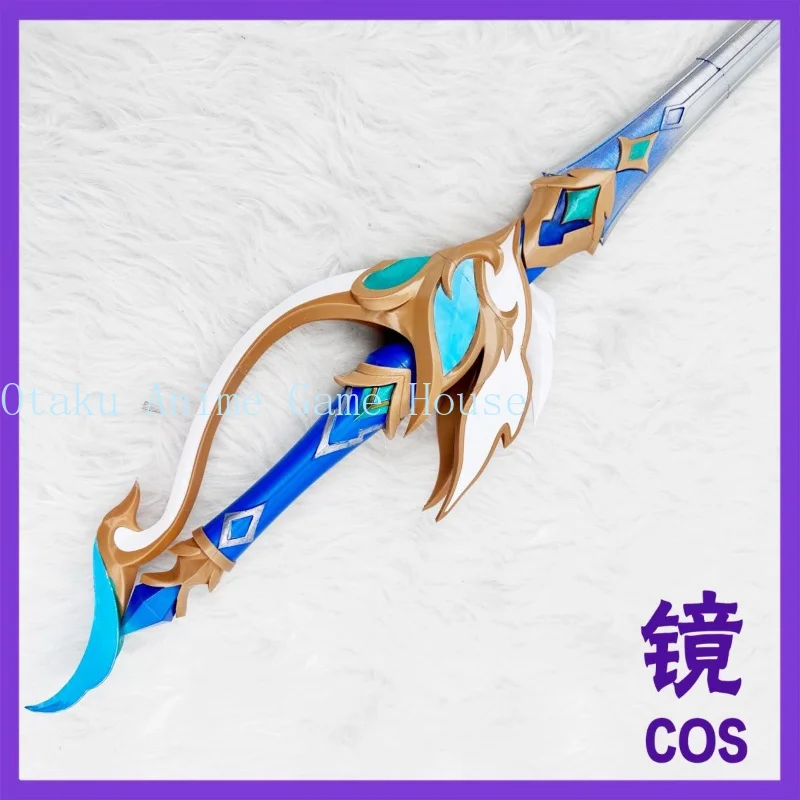 Genshin Impact Odette Cosplay Props Hair Clip Role Play Accessories Detachable Model Sword Hairpin Earring Ring Halloween Gift - view 5