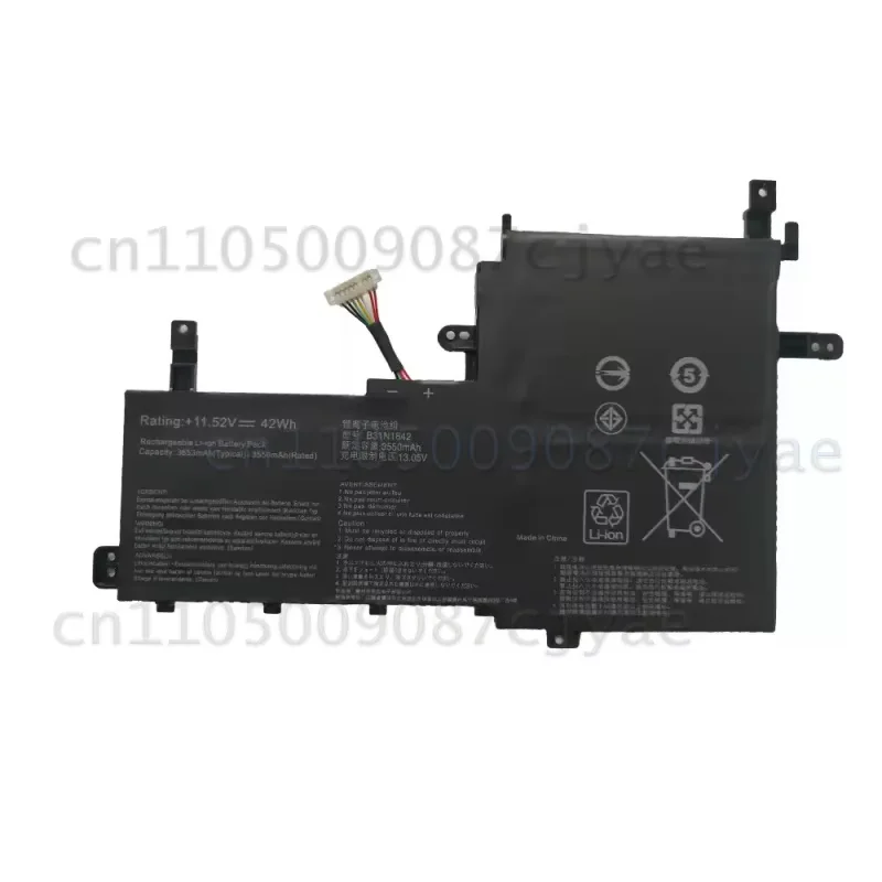 Safe Reliable Replacement Powercell  For Asus S531FA S531FL V531FL X531FA V5050E Laptop Battery B31N1842 Li-ion Rechargeable