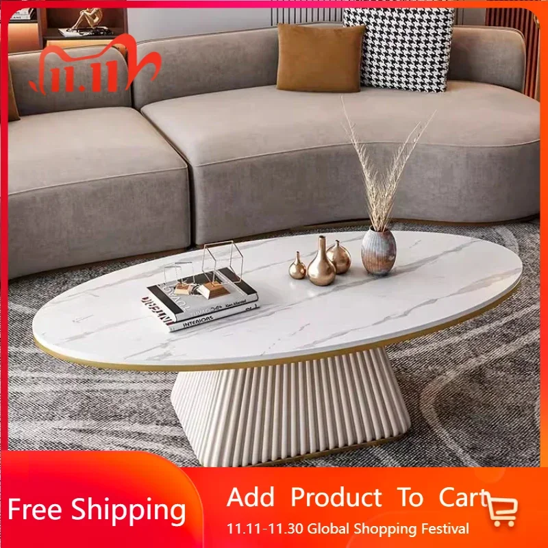 

Light Luxury Nordic Coffee Table Designer Minimalist Modern Living Room Side Table Aesthetic Unique Couchtisch Home Furniture