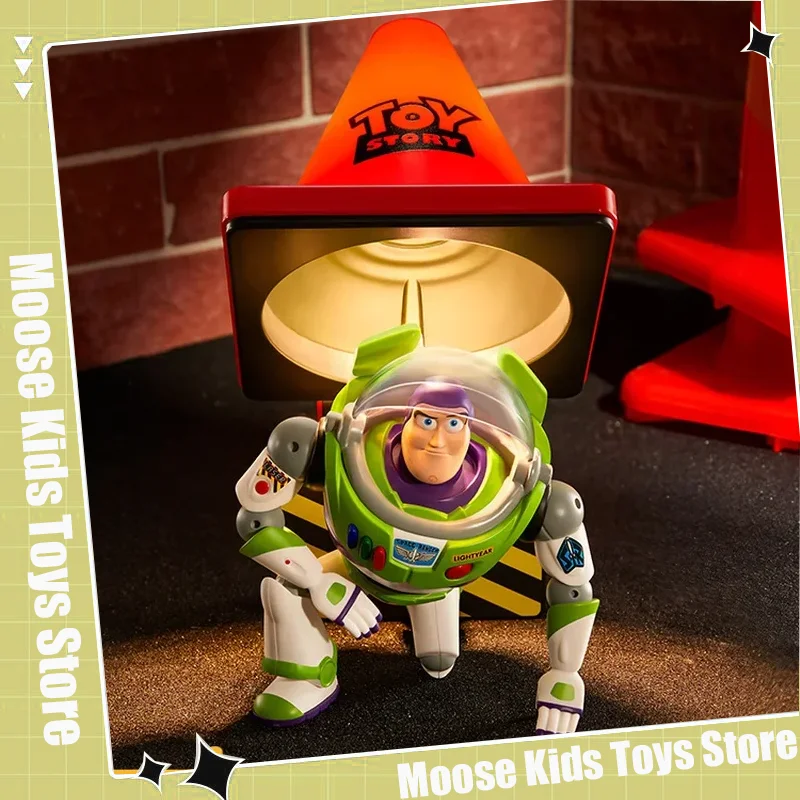 

Genuine Disney Buzz Lightyear Roadblock Light Toys Story Series Lighting Anime Cartoon Night Light Room Decor Toys For Children