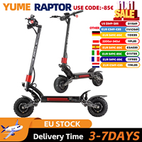 YUME Raptor Electric Scooter 60V27AH 6000W Dual Motor With Bluetooth 11Inch Off-road Tires Max Speed 80KM/H For Adult E-Scooter