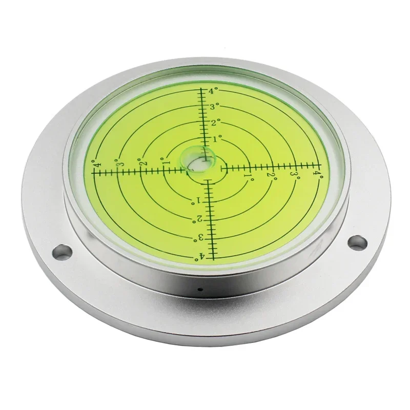 

Heavy Machinery Universal Flange Spirit Level Bubble Leveling Balance Device Instrument Green Diameter 130mm Inner Line 1PCS