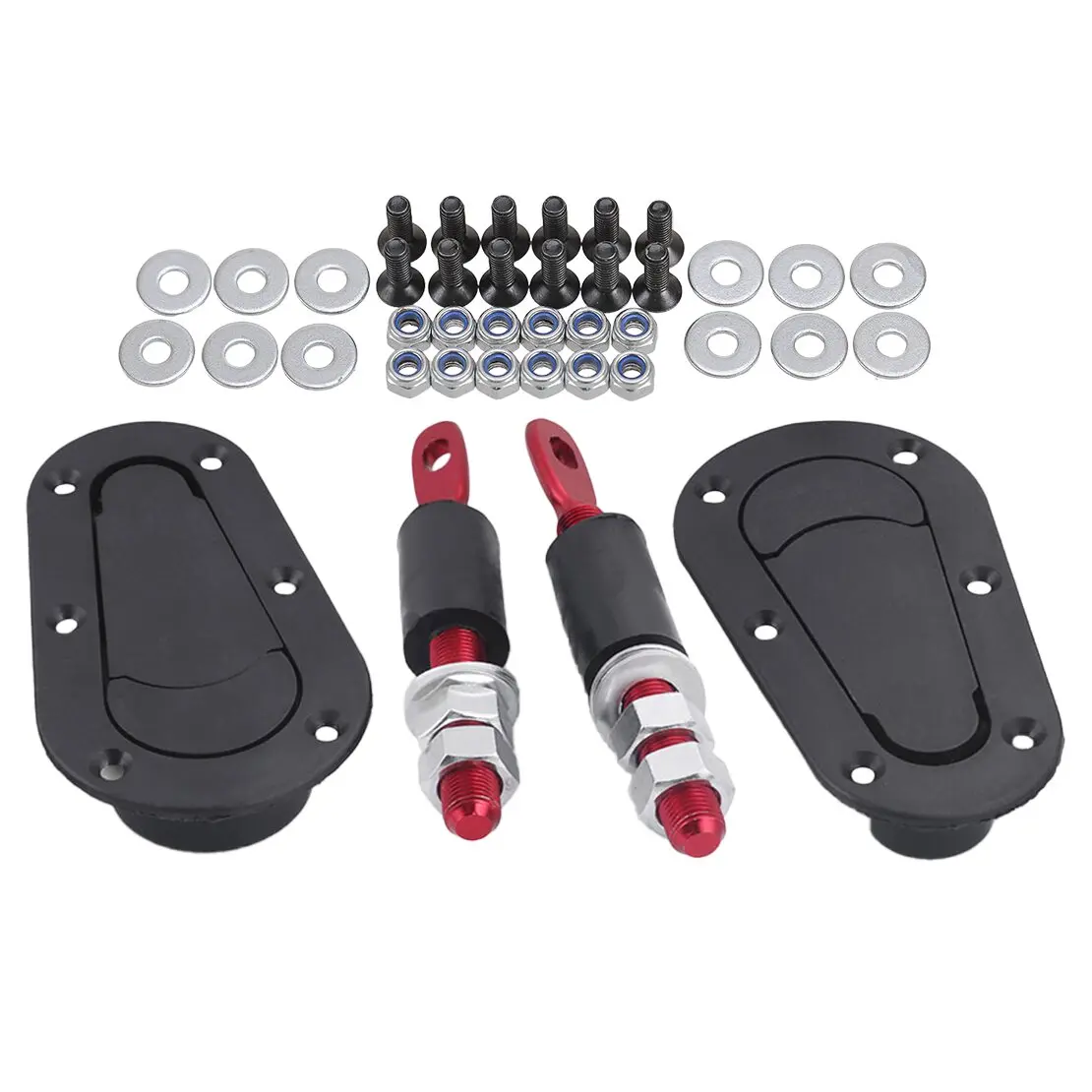 

Утопленный капот двигателя, быстроразъемная защелка, фиксирующий комплект без замочной скважины для гоночного автомобиля, новинка