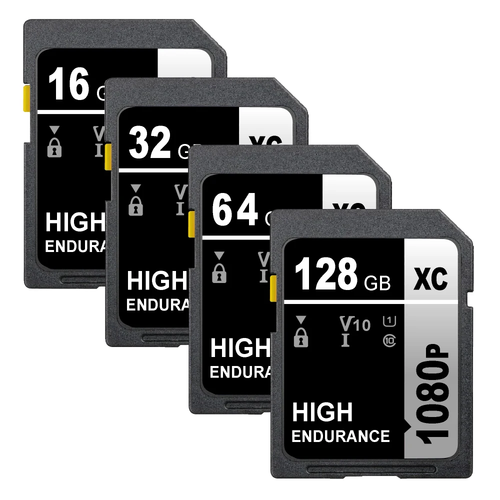 Camera Sd Kaart 8Gb 16Gb 32Gb Flash Sd 64Gb 128Gb 256Gb Klasse 10 Geheugenkaart Hoge Snelheid Tf Kaart Voor Camera