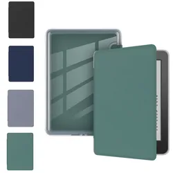 2021년 모든 새로운 Kindle Paperwhite Signature 11세대 6.8인치 M2L3EK M2L4EK 커버 에디션 Funda용 투명 백 케이스