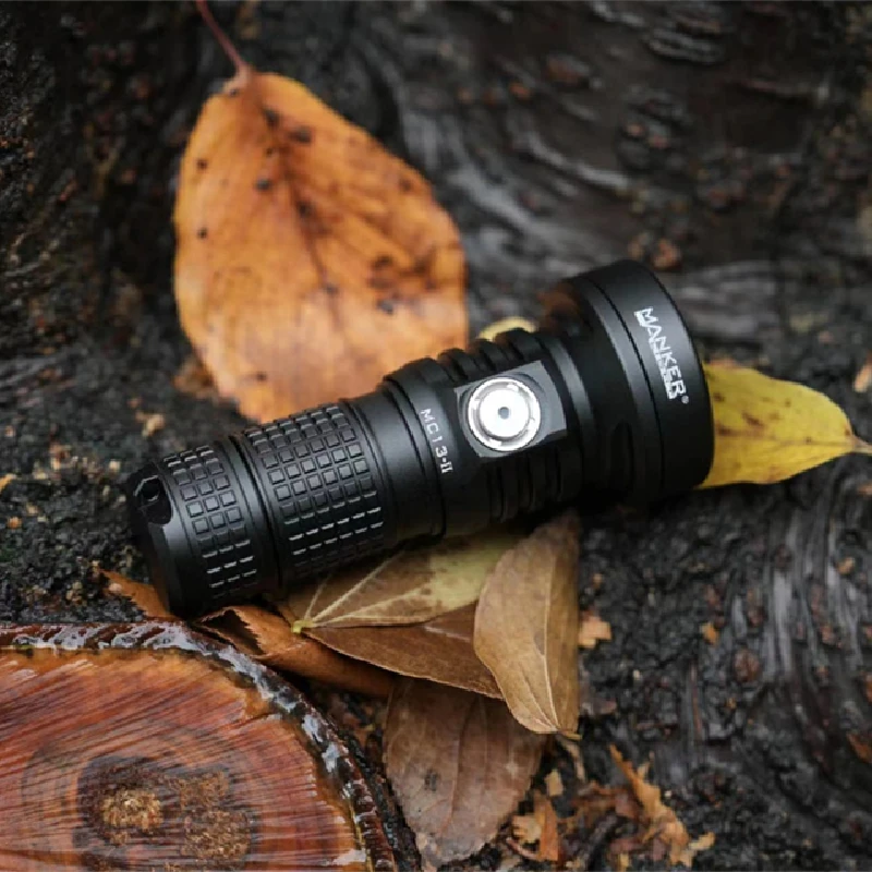 Manker MC13 II SFT40 LED Camp Travel Flashlight 18350 18650 Battery Powered Long Lasting Waterproof High Power Torch Lights