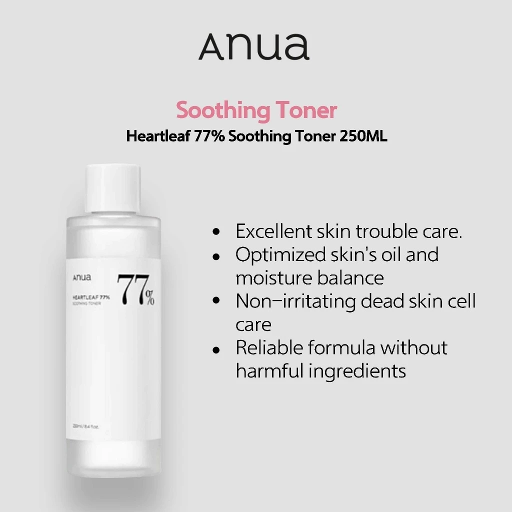 Anua Heartleaf 70% Intense Calming Cream Soothing Repair Brightening Body Moisturizer 50ml