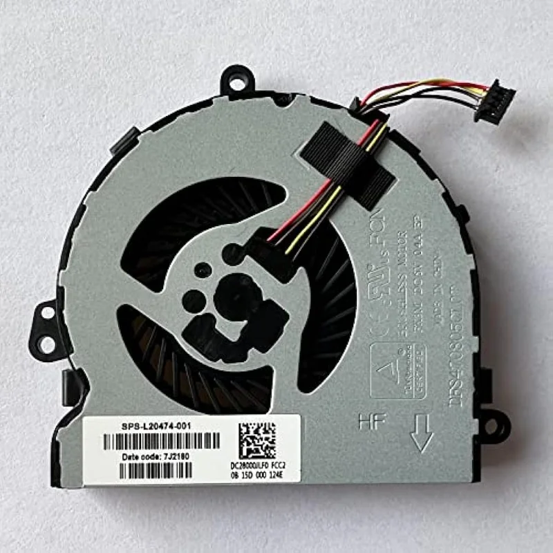 

Fan Replacement for HP 250 G7 255 G7 256 G7 CPU Cooling Fan SPS L20474-001