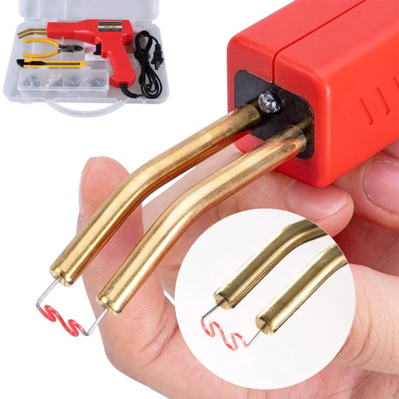 Automobile Bumper Plastic Repair Welding Machine Gun Tools with Welding Wire for Car Body Panel Nail Patching