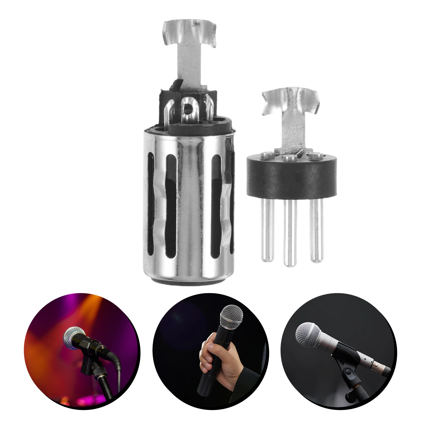 

6 Pcs Microphone Accessory Connector Xlr Adapter for Music Equipment Accessories Amplifier