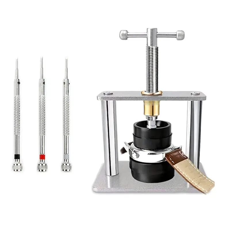 Multifunctional Watch Repair Kit 40-Piece Watch Case Press Tool& Tools For Adjusting And Removing Watch Bands Included