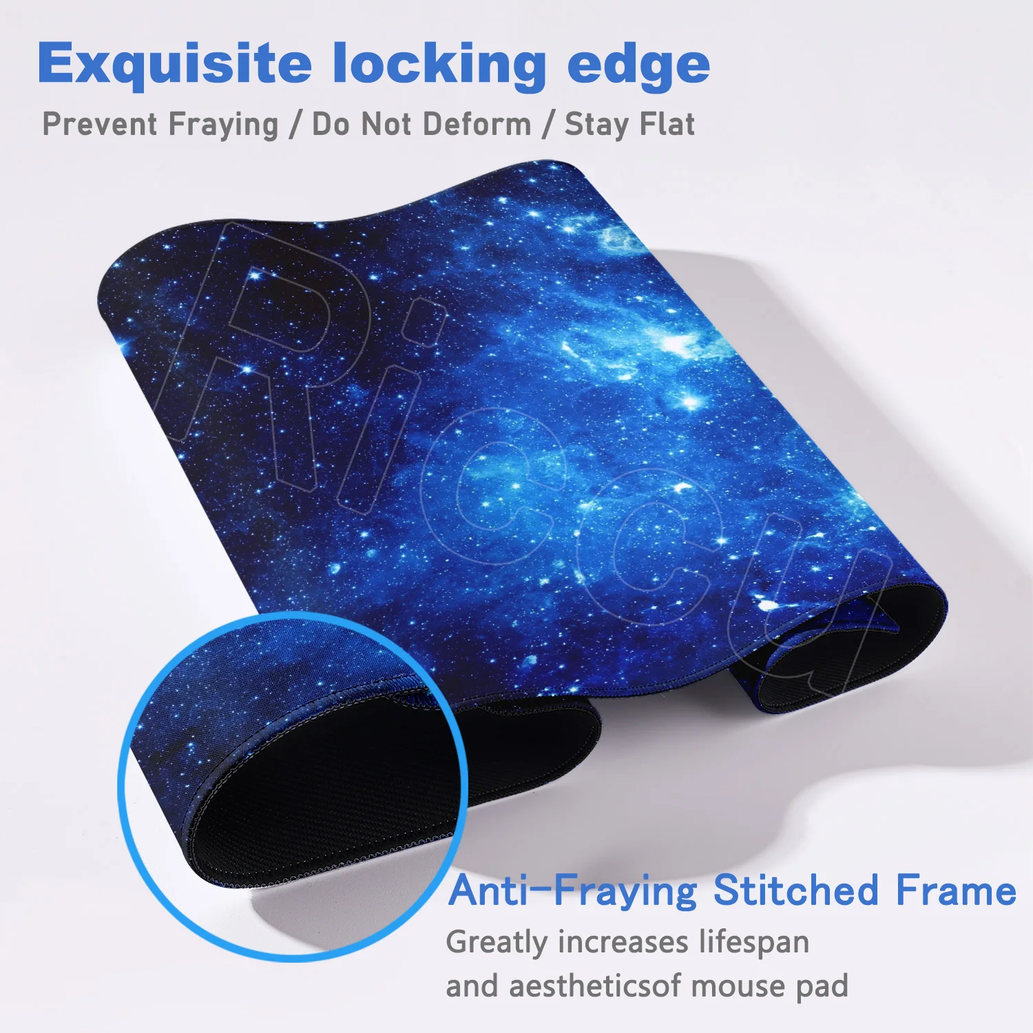 Large Mousepad Rubber Non-Slip Carpet Xxl PC Mouse Mats Cosmic Space Starry Sky Mouse Pads Gamer Custom HD Table Pad Accessories