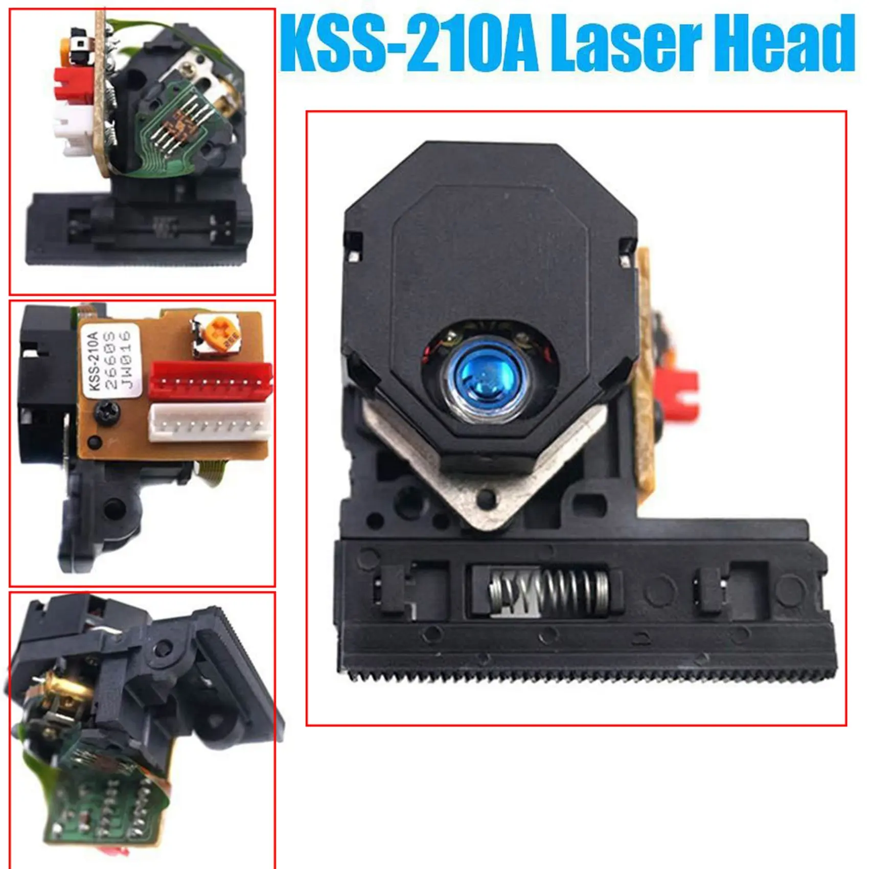 T82C Vendita Calda-3X KSS 210A Lente di Pick-Up Ottica Per Sony Lettore DVD CD Parti di Ricambio Testa