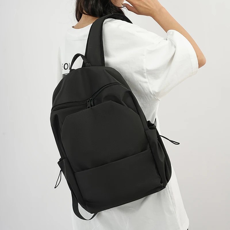 حقيبة ظهر ذات سعة كبيرة، حقيبة كمبيوتر للطلاب والنساء، متعددة الجيوب مقاومة للماء ومقاومة للاهتراء