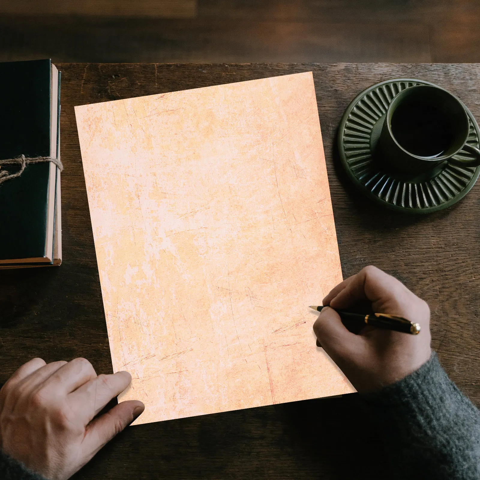 100-pezzi-di-carta-per-lettere-d'invito-carta-decorativa-in-stile-retro-vintage-per-scrivere-lettere-auguri-poesie