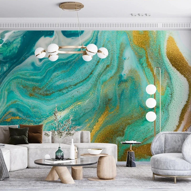 

Custom Mural Wallpaper Modern 3D Abstract Line Landscape Fresco Living Room TV Sofa Bedroom Art Wall Painting Papel De Parede