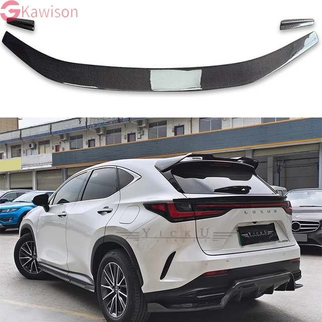 車のリアスポイラー,トランク用カーボンファイバー製スポイラー,Lexus nx nx200 nx200t nx300h 2022 2023 2024  - AliExpress