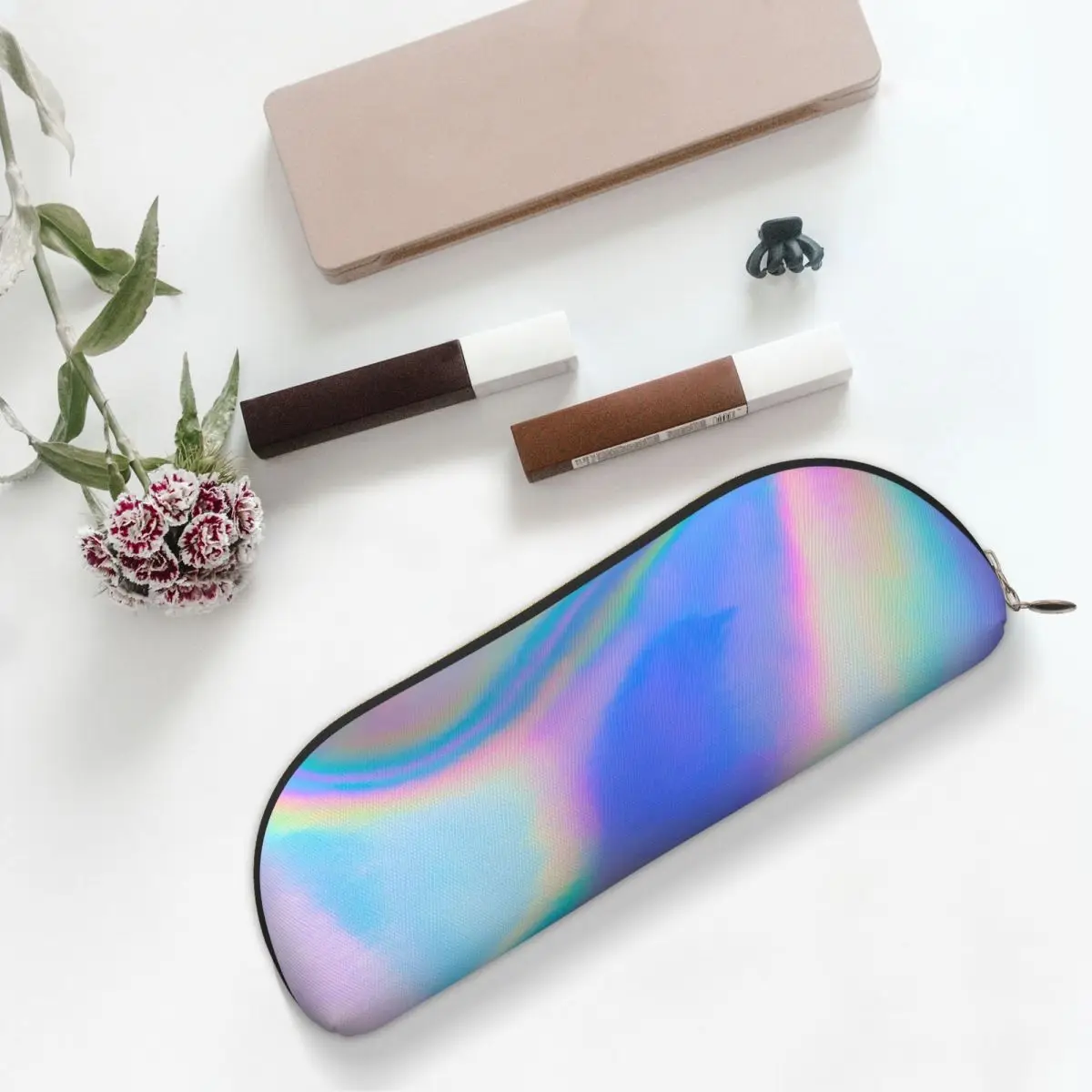 

Голографическая фольга с поверхностью, пенал, держатель для ручек, канцелярские принадлежности, большая вместительная коробка для ручек, сумка-карандаш для мальчиков и девочек, подарки