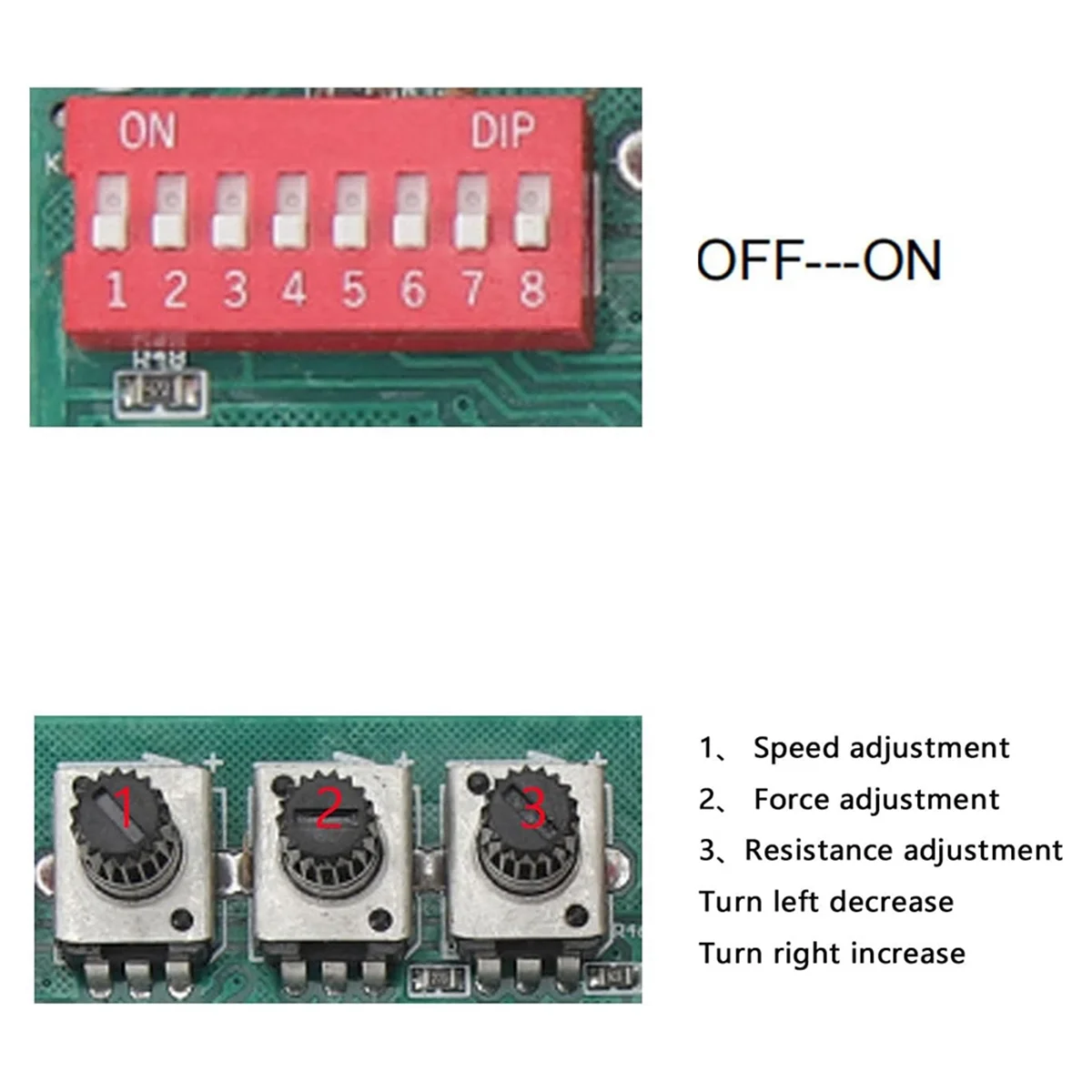 Sliding Gate Operator Control Board Replacement, Main PCB Circuit for Gate Motor, Universal Gate Opener with Indicators