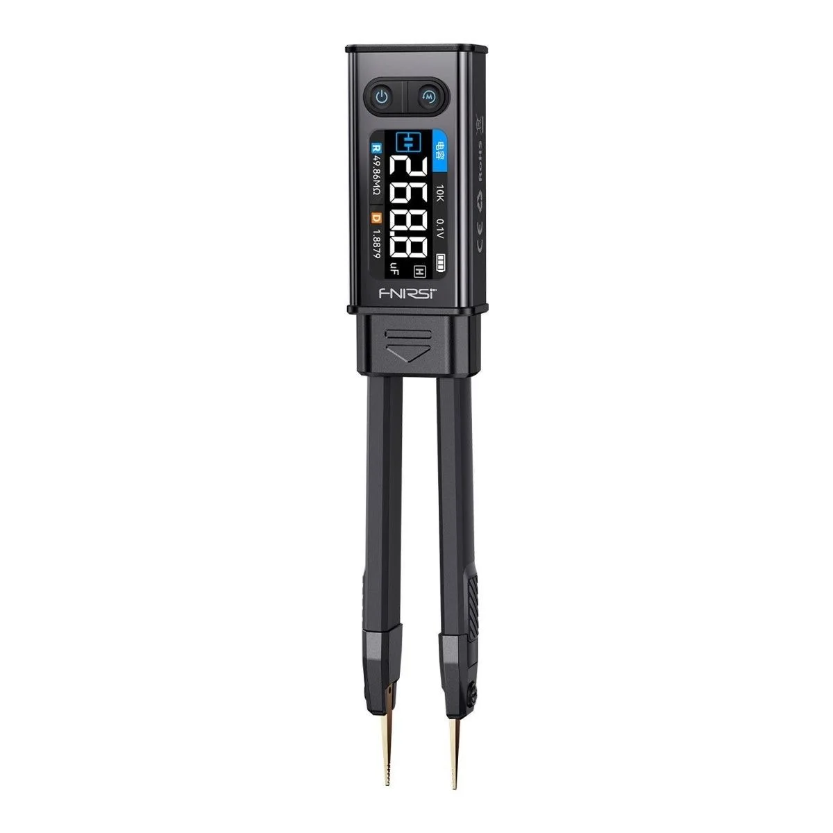 FNIRSI digital bridge tweezers LCR-ST2 high-precision second-generation handheld component tester