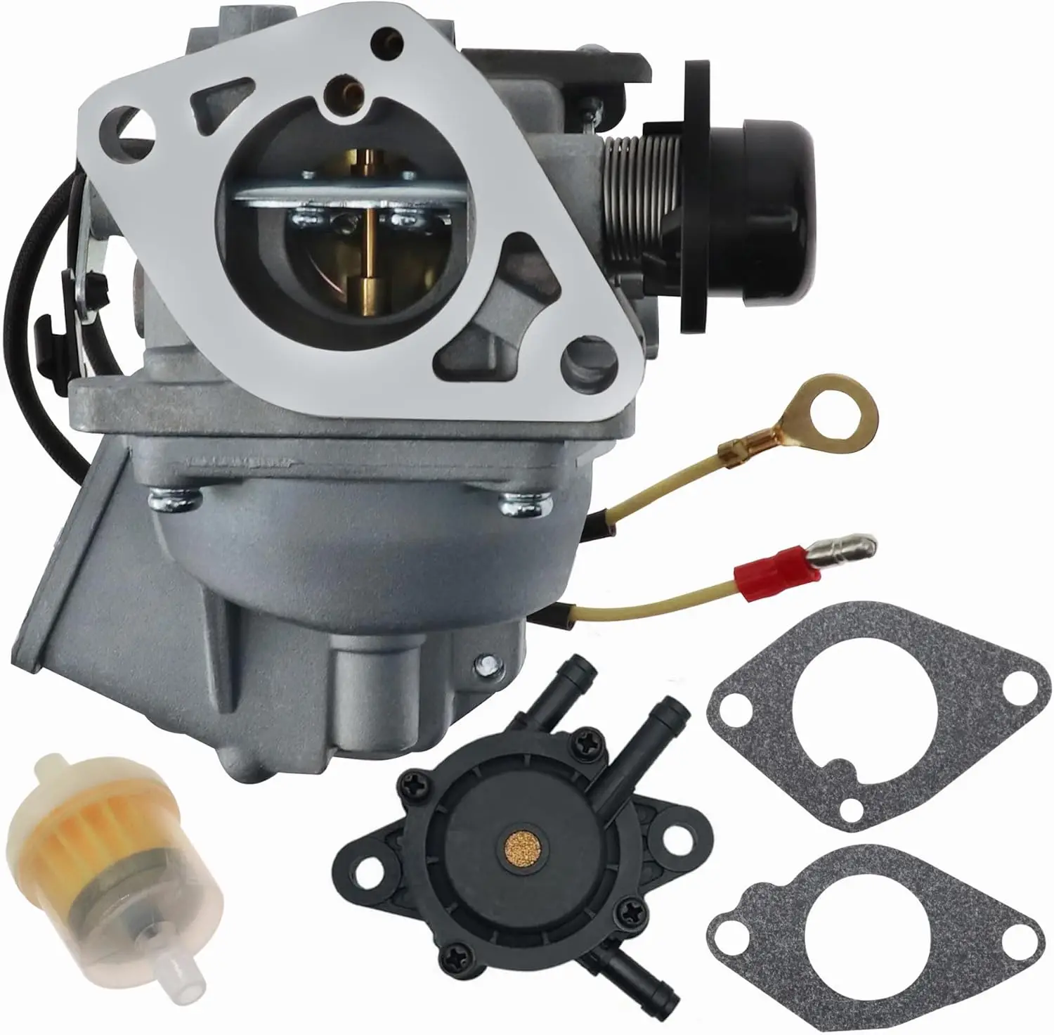 GX610 Carburetor for Honde GX 610 18HP GX620 20HP V-Twin Engines with Fuel Pump Fuel Filter Replace 16100-ZJ0-871/16100-ZJ1-872