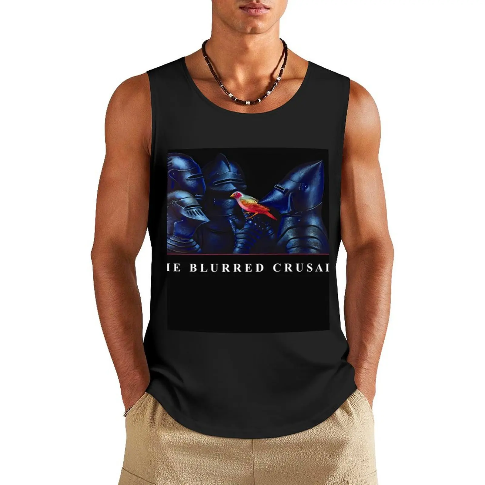 

The Church The Blurred Crusade Tank Top T-shirts men T-shirt male