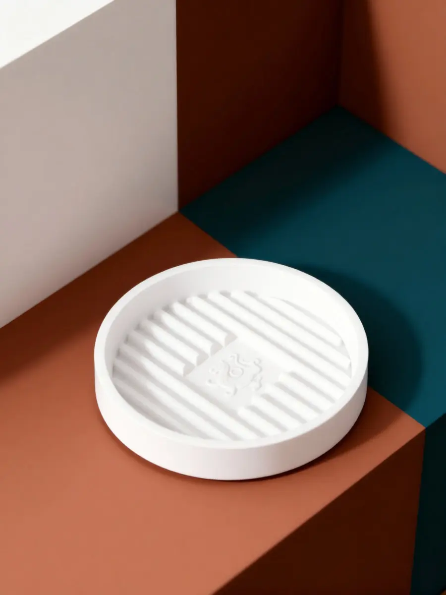 2Pcs Round Toilet Plunger Mat Plastic Plant Saucer Flowerpot Tray Bathroom Indoor Drip Tray Drying Mat Holder Stable Non-Slip