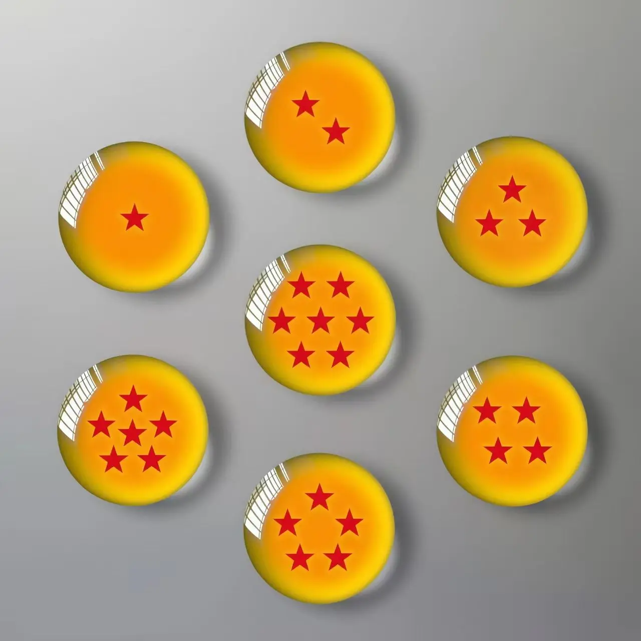 Dragon Ball fridge magnets, new Dragon Ball style, trendy Dragon Balls, hot-selling, bring good luck and lots of blessings - view 2