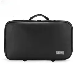 Barber PU Leather Storage Bag Hair Styling Tools Storage Pouch Portable Cosmetic Case Salon Waterproof Large Capacity Tools box