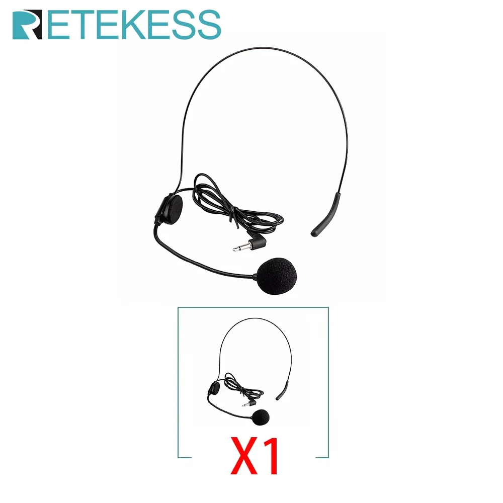 Retekess T130 T131 Tour Guide Accessories Tour Guide Wireless Audio System Wireless Audio Transmitter Receiver For Training