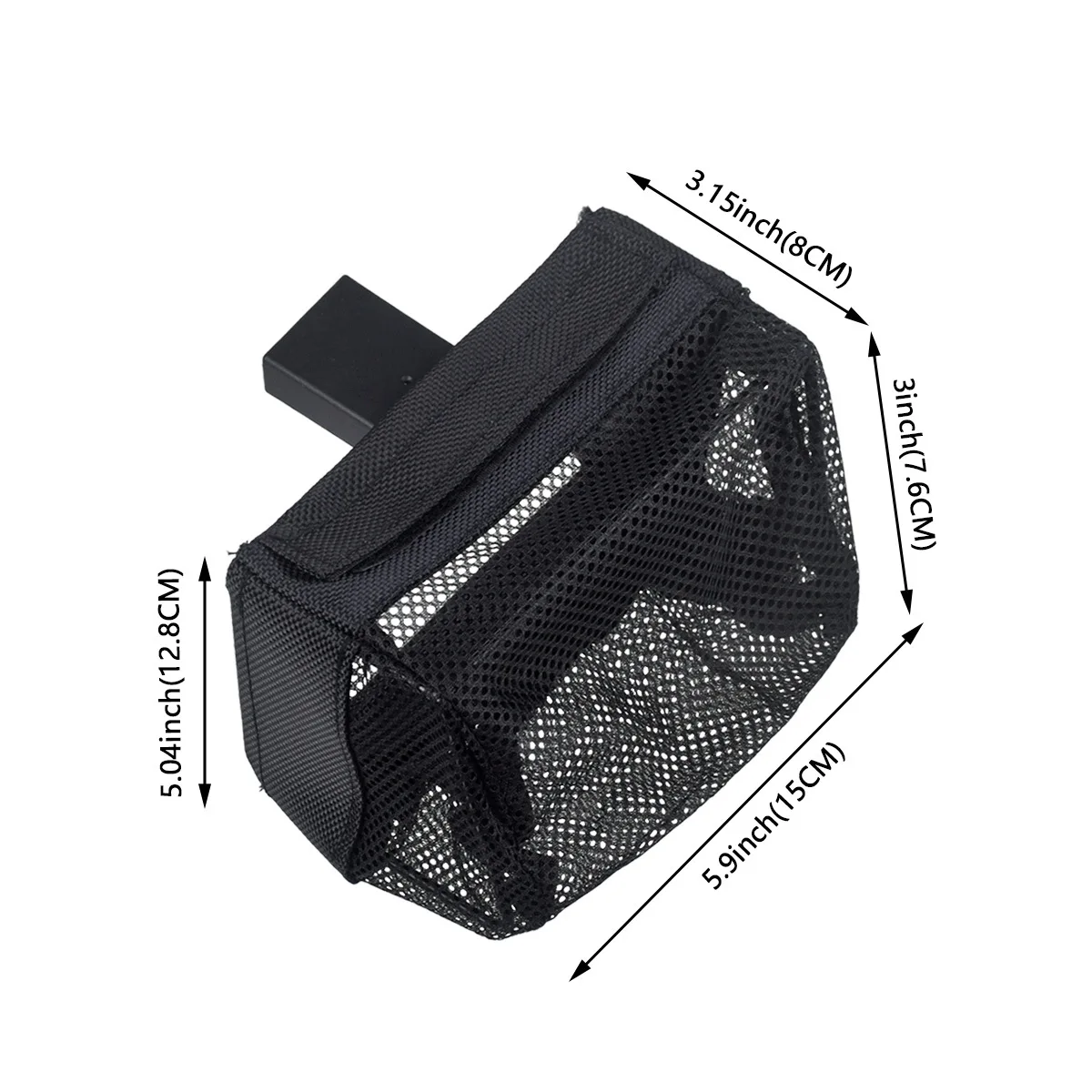 Borsa portaproiettile per pistola giocattolo Cattura con guscio in ottone Cattura trappola in rete di nylon con custodia per collettore di cartucce per munizioni con montaggio su guida staccabile