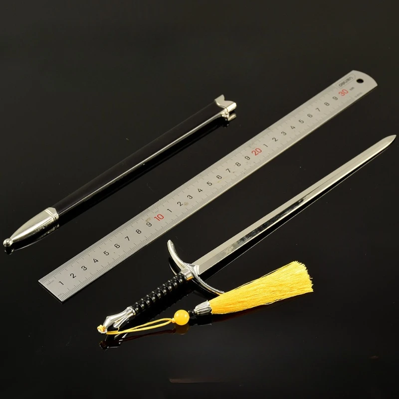 30cm New Game Figure Peripheral Glamdring Metal Craftsmanship Props Model Desktop Decoration Ornaments Boys Birthday Gifts Toys