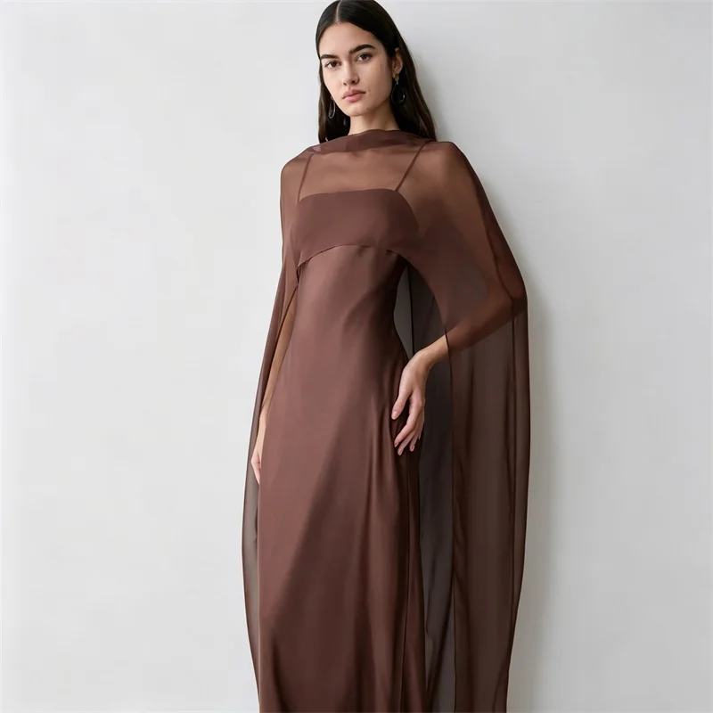 wrap-cape-brown-prom-dress-sexy-stripe-sleeveless-long-sheath-party-gown-casual-hot-girl-formal-wedding-birthday-robe