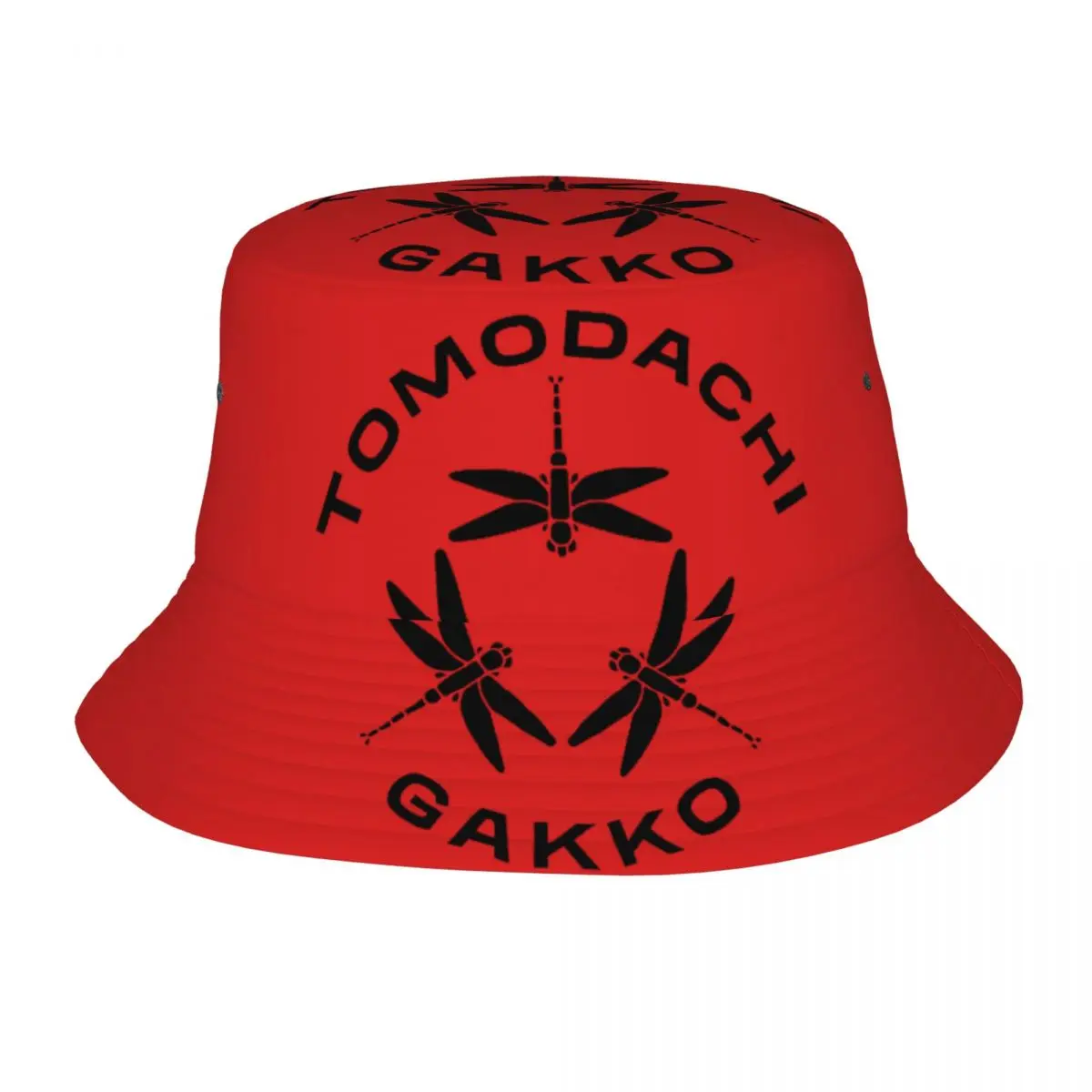 Classic Gakko Logo Bucket Hats Panama For Kids Bob Hats Cool Fisherman Hats For Summer Fishing Caps Man Woman