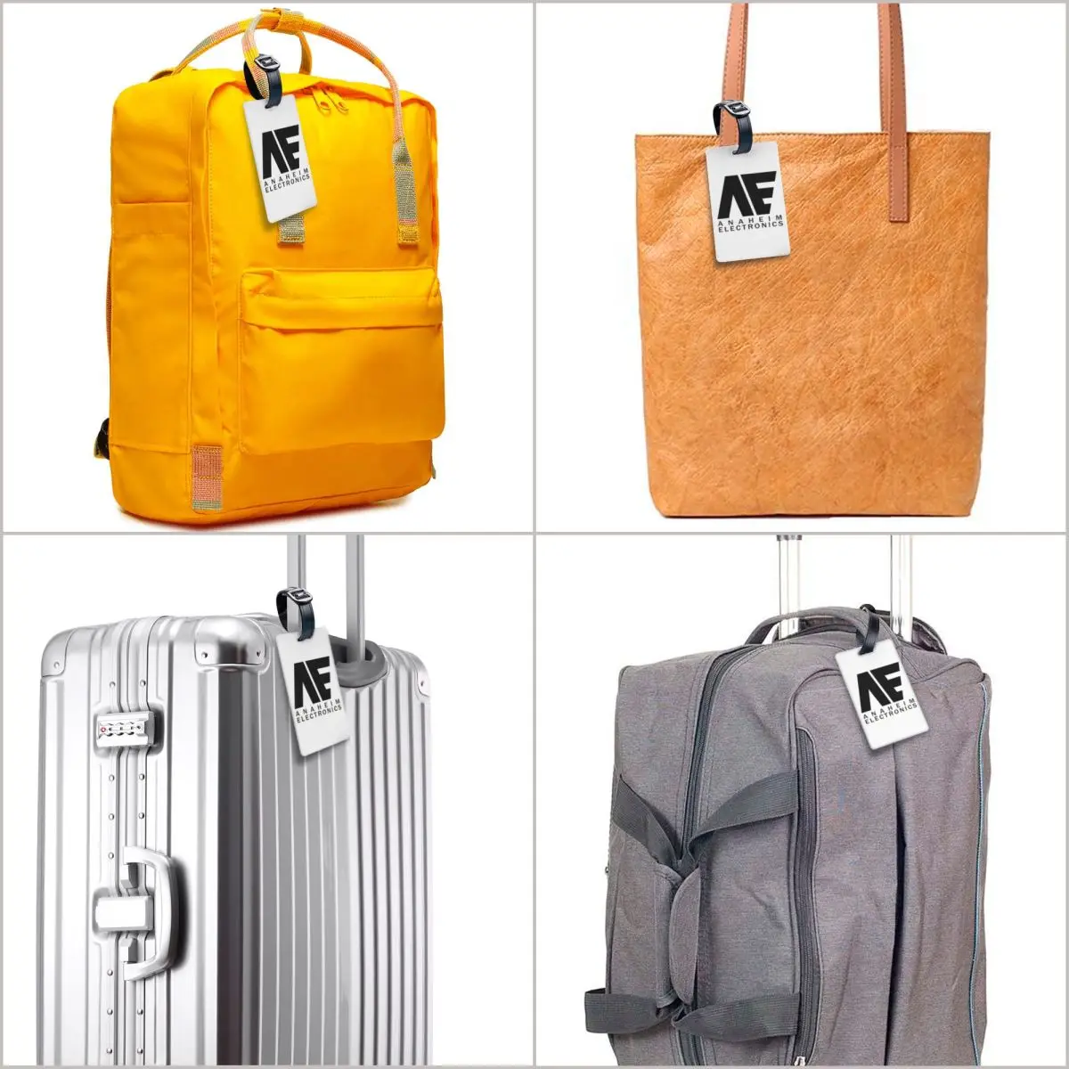 Anaheim Electronics Luggage Tags Suitcase Accessories Travel Baggage Boarding Tag Label Holder ID Name Address