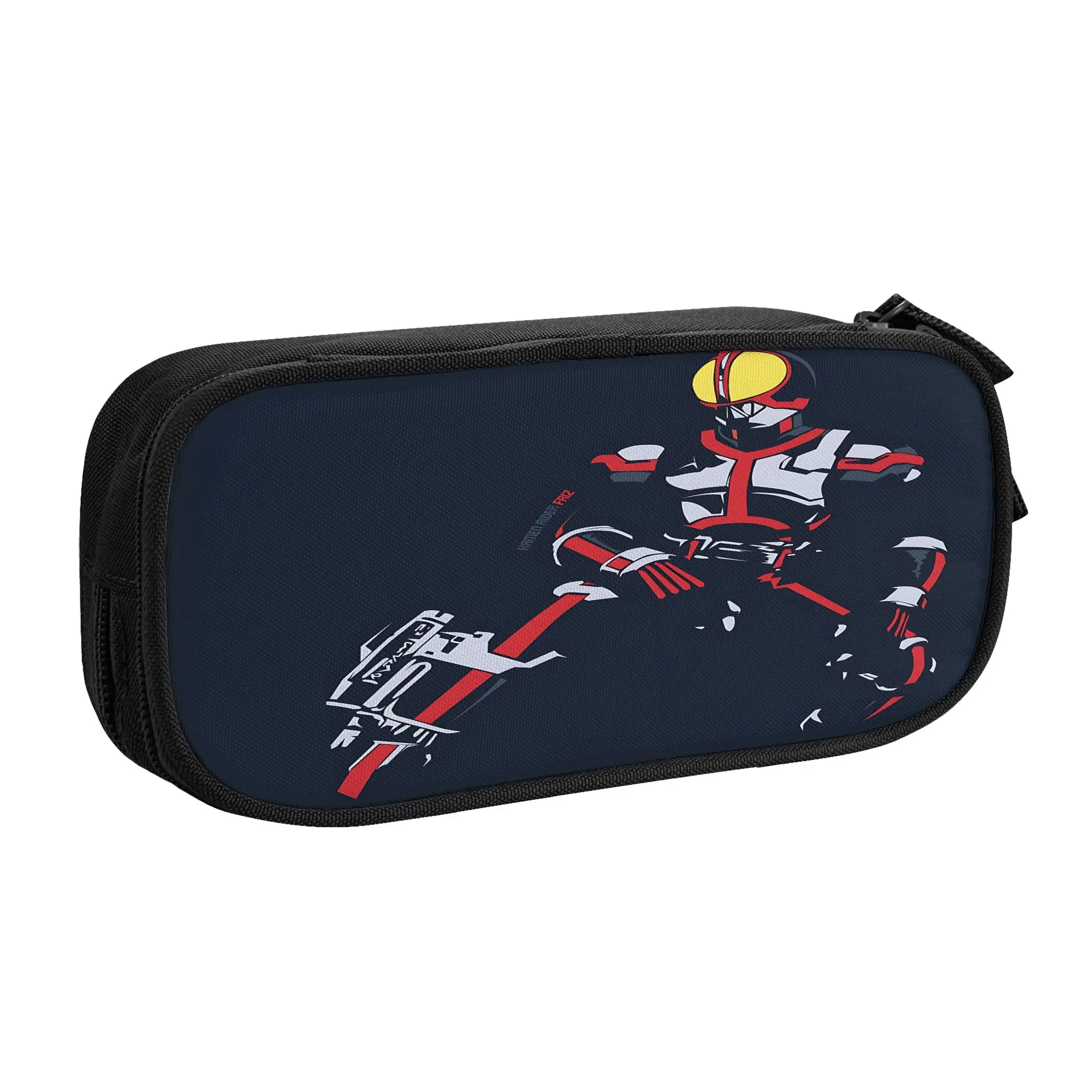1 Piece Rod Pencil Cases Pen Holder Storage Stationery Kamen Rider Supplies Large Storage Pen Box Pencil Bag for Students