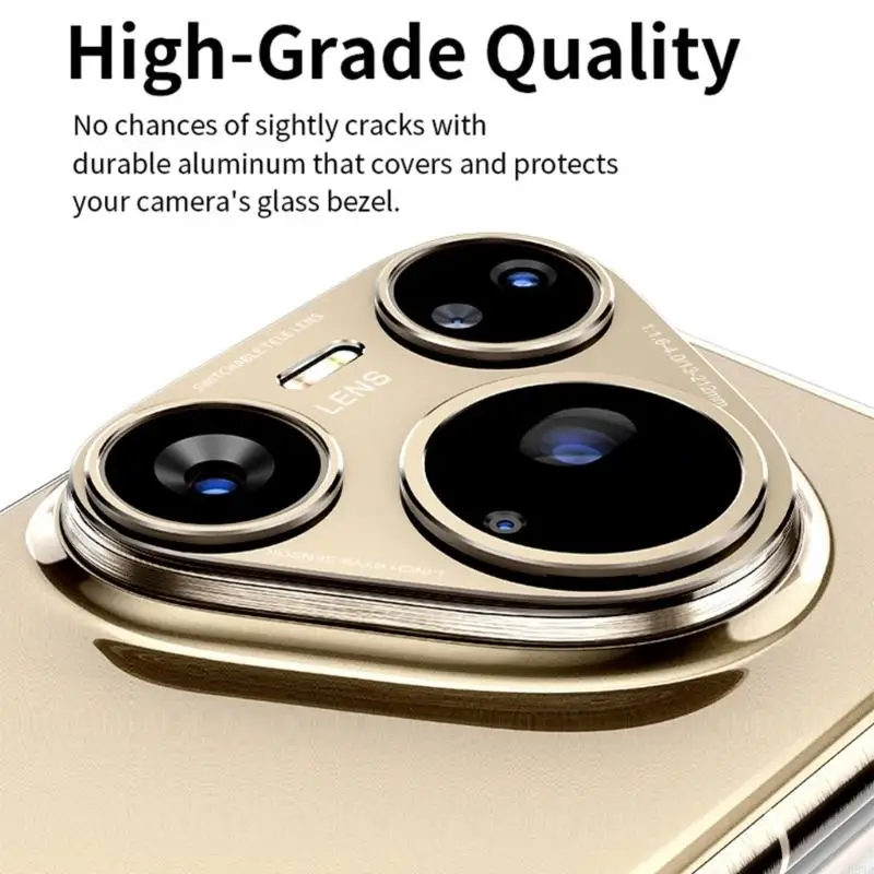 ตัวป้องกันกล้องโลหะเสริมโครงสร้างออกจากกันเหมาะสำหรับอุปกรณ์เคลื่อนที่ที่กันฝุ่นได้