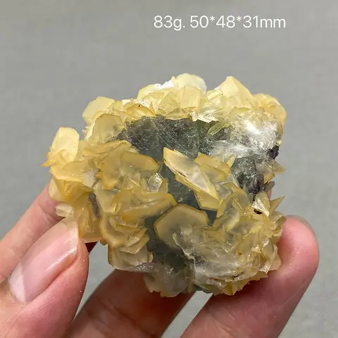 100% Natural China Yao gang Xian Fluorite Crystal Rough Quartz