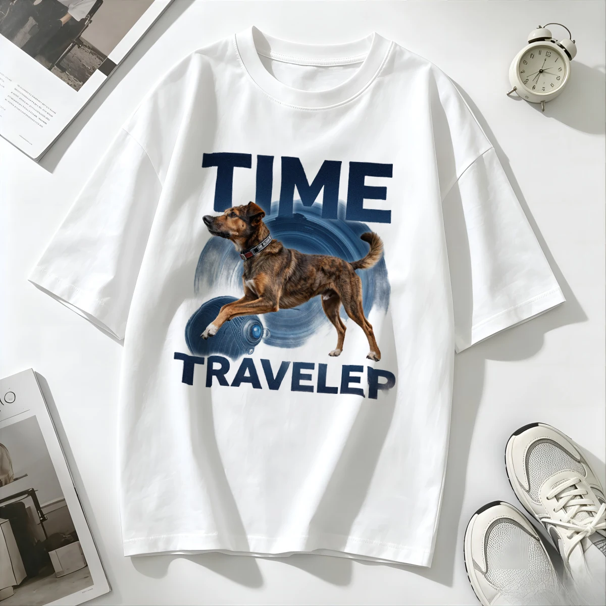 Camiseta para mujer con diseño gráfico de cohete espacial, viajes espaciales, ciencia, tecnología, futuro, innovación, moderna, contemporánea y atrevida.